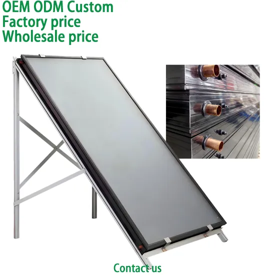 Custom 100L 200L 300L Solar Water Heaters with Flat Plate Collectors for Pressurized Split System