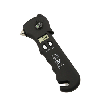 Wholesale Safety Gear Bundle: Tire Pressure Gauge, Safety Belt Cutter, and Emergency Hammer