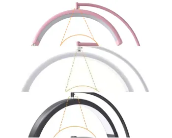 Half Moon LED Eyelash Lamp - New Arrival 28inch Lash Light for Makeup and Tattoo