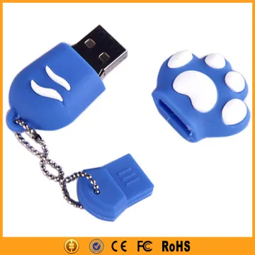 Cute Catlike Shape USB 2.0 Pen Drive 4GB Memory Stick