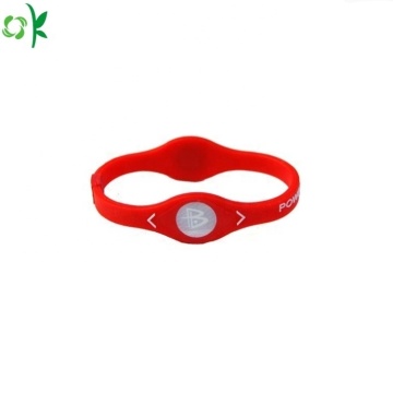 Bracelet en silicone avec logo personnalisé pour Noël