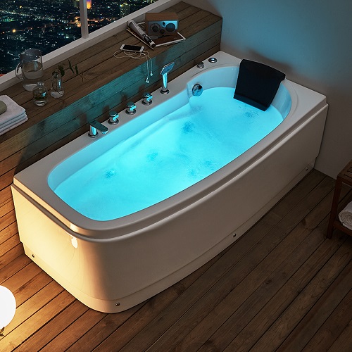 Acrylic Whirlpool Massage Spa Bathtub