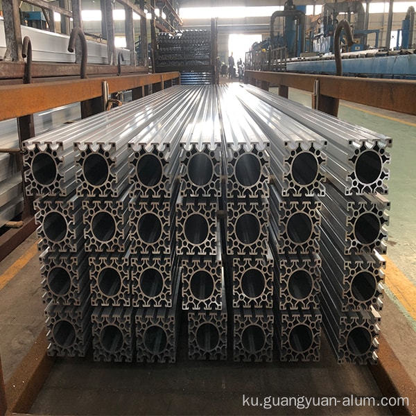 Mill Extrusions Aluminium T-Slot ji bo qada xebatê qedand