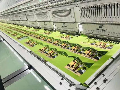 HeFeng 915 Flat Embroidery Machine