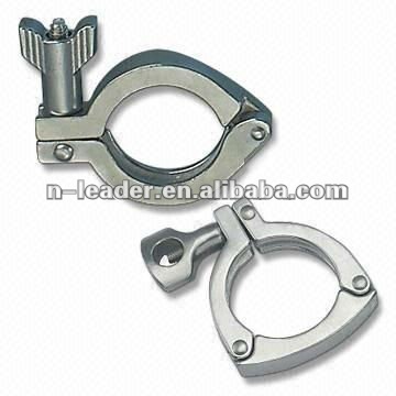 Stainless Steel Heavy 13SF Duty Clamp double pin 304/316L