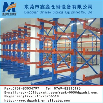 Cantilever Wood Plank Warehouse Factory Storage Rack