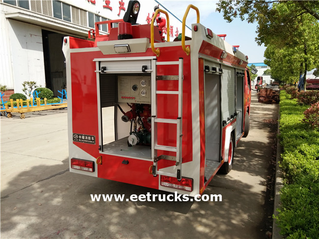 Water Tanker Fire Truck