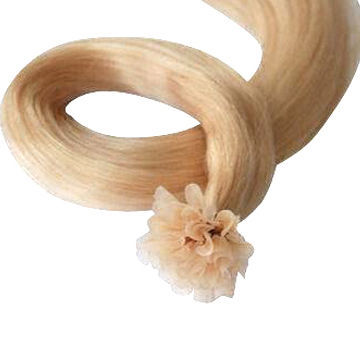 Pre-bonded Hair Extension with 8 to 26-inch Lengths, Various Colors and Styles are Available