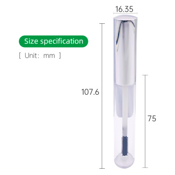 Récipient en tube de mascara en plastique