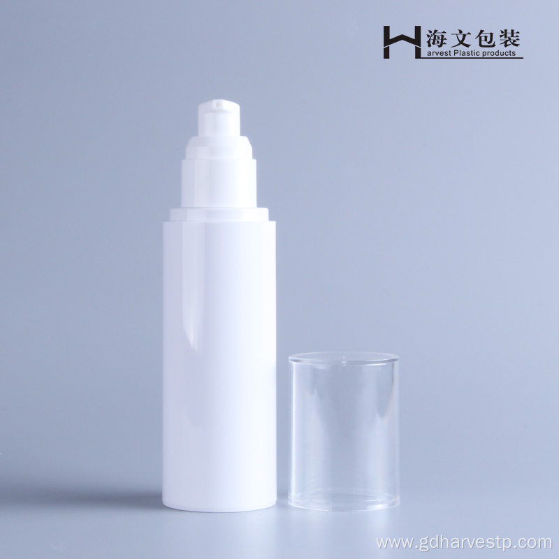 Plastic Transparent 100ml Airless Pump Serum Bottle