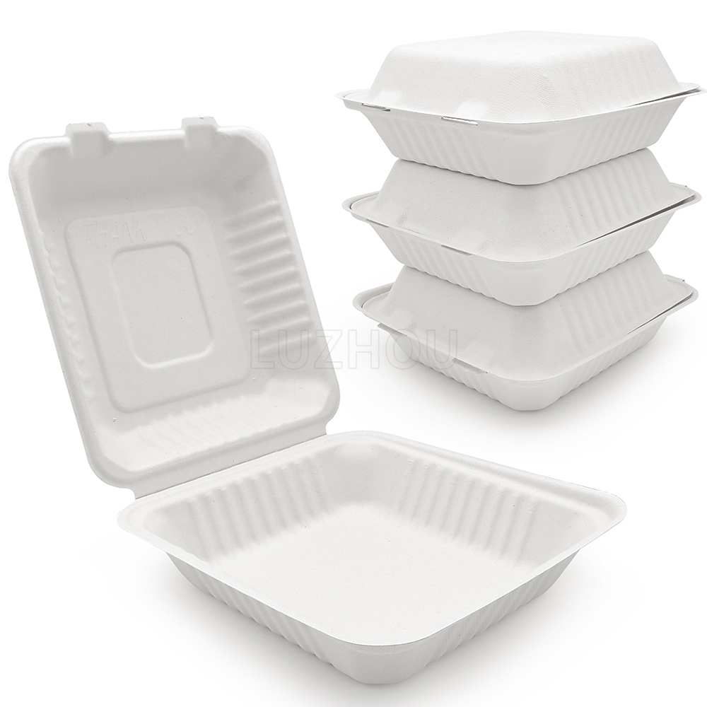 Eco-friendly take out paper disposable food boxes