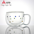 250ml Round Borosilicate Glass Cup for coffee