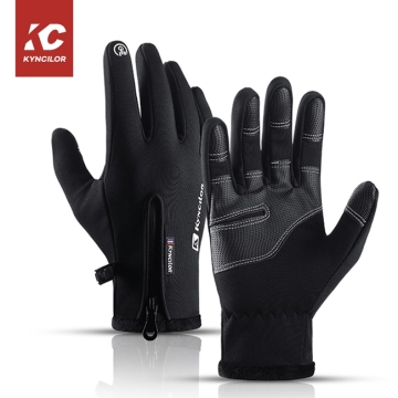 Winter Warm Windproof Anti-Slip Waterproof Touchscreen Driving Cycling Gloves