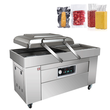 Thermoforming Cup Trays Filling and Sealing Machine for Breads and Cookies - Semi-Auto Vacuum Packaging Solution