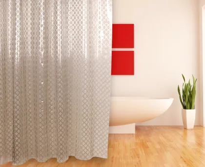 home use eco-friendly 3D peva shower curtains