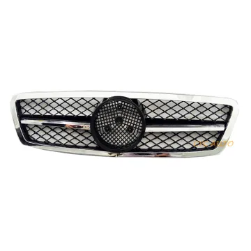 AMG Style Front Bumper Grille for Mercedes Benz C CLASS W203 (2002-2007)