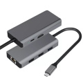 USB C Hub 6-in-1 adapter