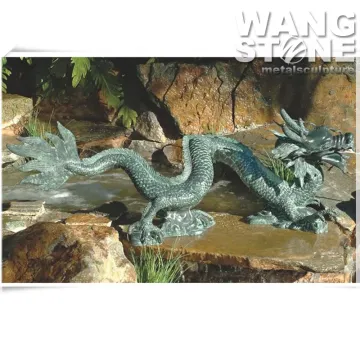 Large Outdoor Chinese Stone Dragon Water Fountain