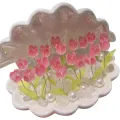 Floral Tulip Shell Night Light para la decoración del dormitorio