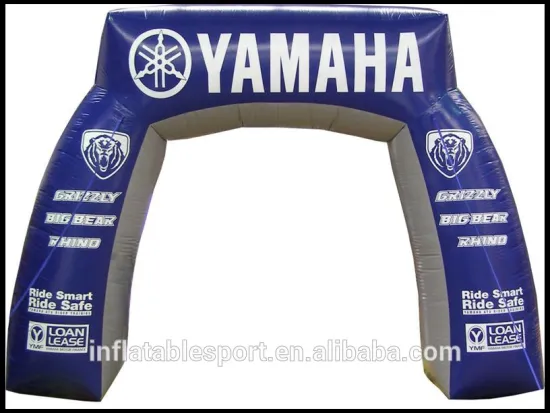 6m height PVC advertising inflatable arch