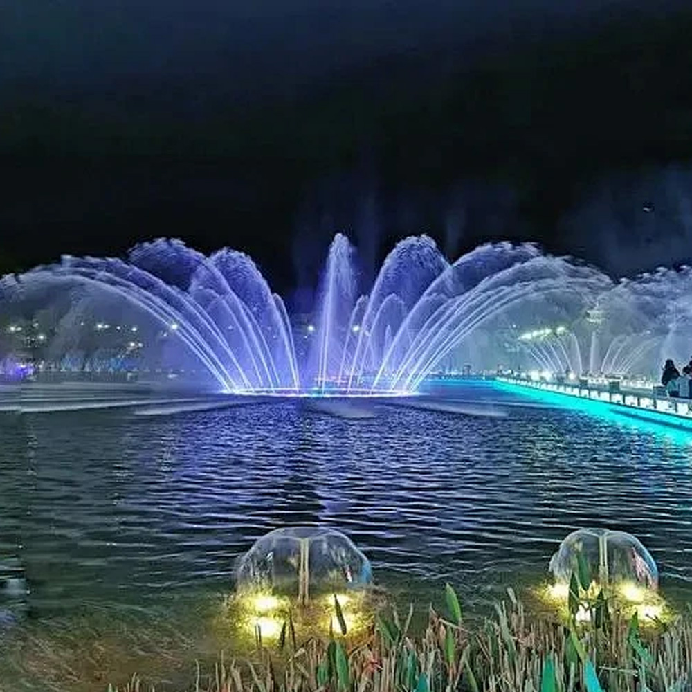 dancing fountain