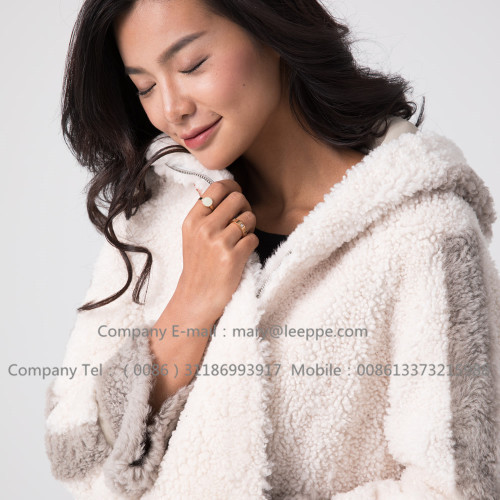 Lady Short Merino Shearling Jacket For Women