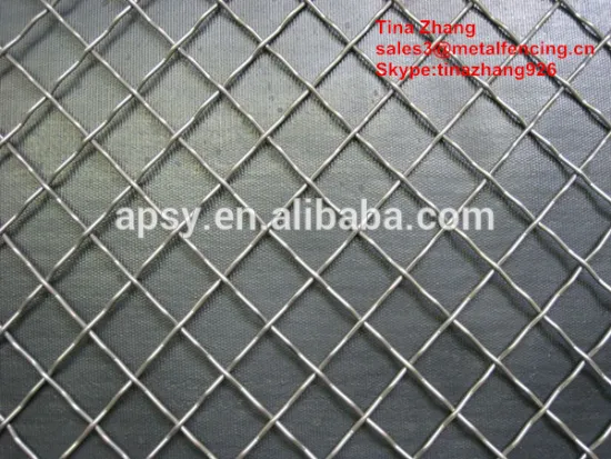 crimped wire mesh screen/woven square wire mesh screen/manufacturer