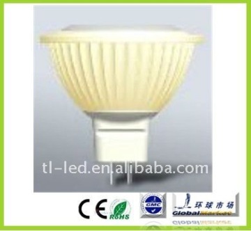 LED ceramic lamp MR16 spotlight(3*1W 240LM led bulb/LED lightIing)