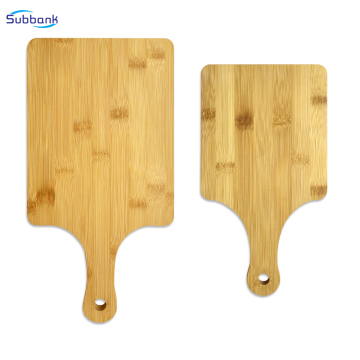 Custom Subbank Thermal Transfer Pizza Plate with Bamboo Design