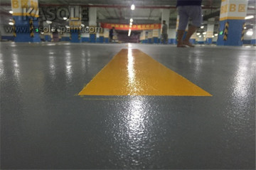 Anti-slip epoxy floor for Mall parking lot