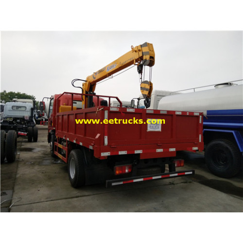 HOWO 2ton Truck mounted Telescopic Boom Cranes