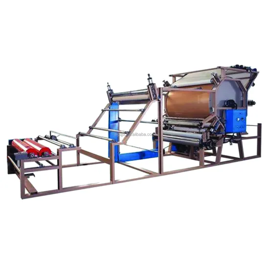 Water-Based Glue Thermal Oil Heating Laminating Machine
