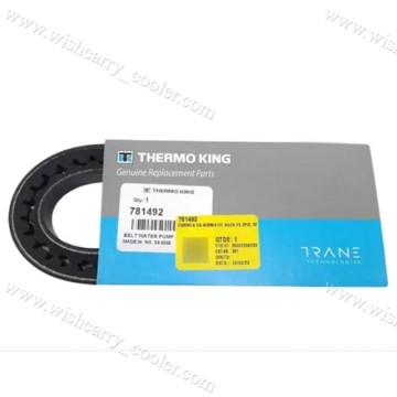 781492 Thermo King Original Cinturão Original Partes de peças de peças - Bomba de refrigerante, disponível para o modelo MD/T600M/600R/800M/800R REFRIGERAÇÃO