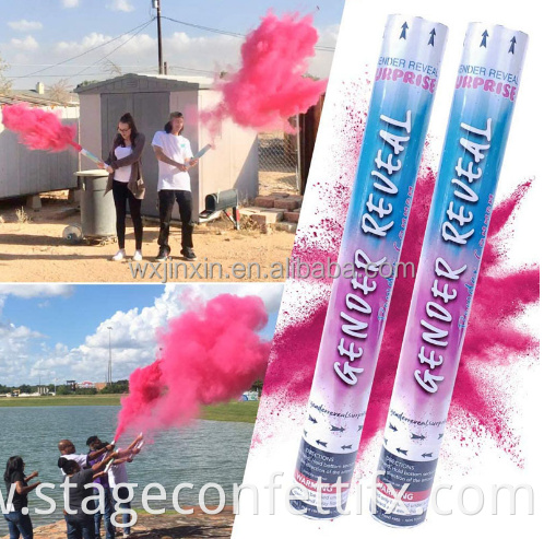 Blue Pink Boy Girl Gender Reveal Cannon Party Supplies Biodegradable Confetti Launcher Baby Shower Party