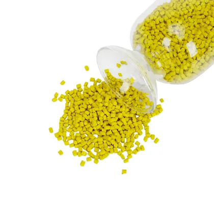 Custom Color Masterbatch Options: White, Black, Red, Blue, Green, Golden, Silver, Antibacterial Additives