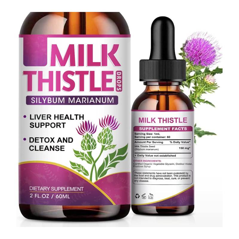 Milk Thistle Hiver Cleanse Detox Hangover Gots