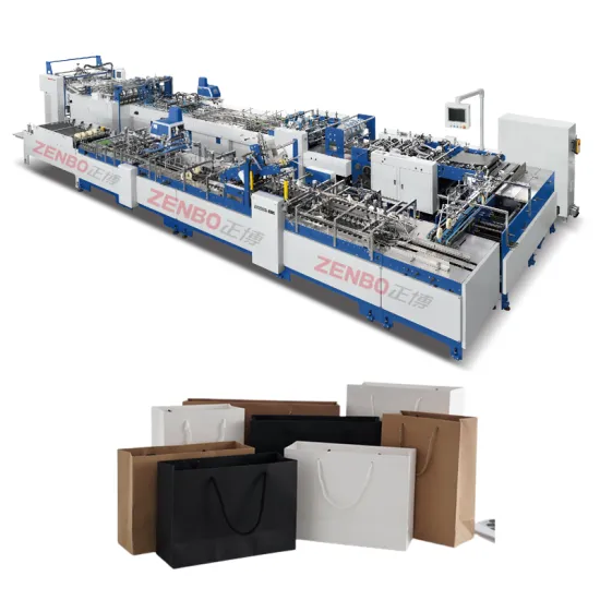 Stone Paper Bag Making Machine ZB1200CS430S for 190-300gsm Papers