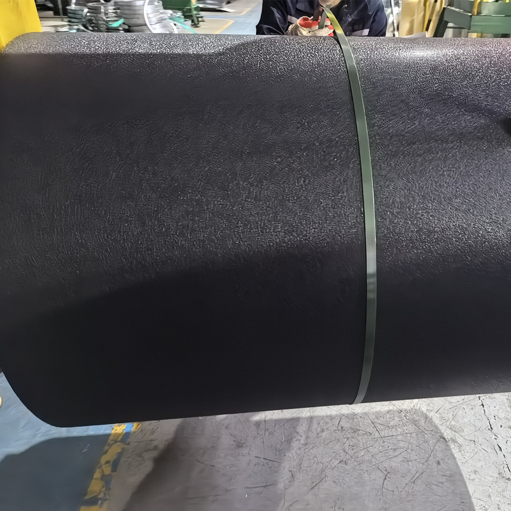 Wrinkle coated aluminum