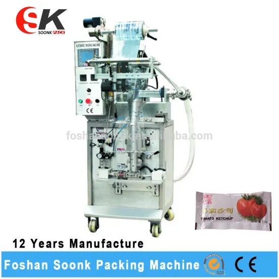 Ketchup Small Sachet Oil Liquid Packing Machine(SK-K160Y)