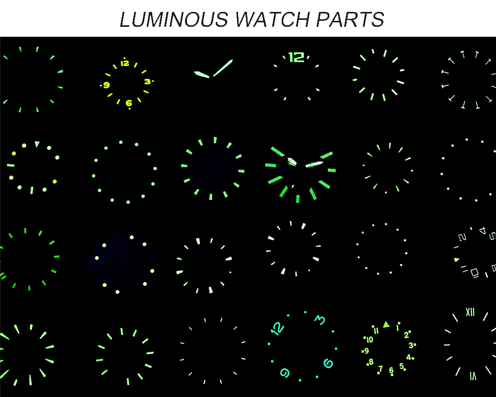 Luminous Watch Dials for customized watches