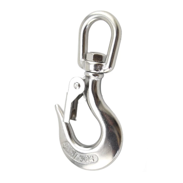 Baja putar mata clevis angkat rantai snap hook