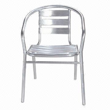 Outdoor Chair, Made of Aluminum Frame