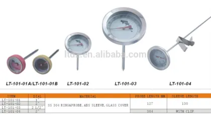 Bimetal thermometer(pocket thermometer)