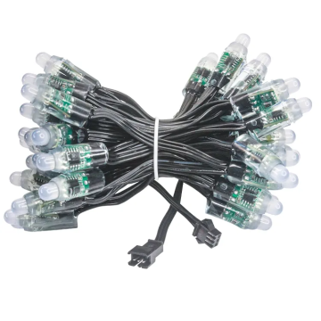 WS2811 RGB LED سلسلة ، 12 مم ، 12 فولت ، IP68 Pixel مقاومة للماء