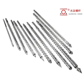 Bimetallic screw at bariles na bahagi para sa Haitian Injection Molding Machines