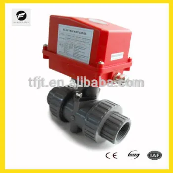 24VDC,220VAC electric valve with position indicator , Smooth flow, no block up