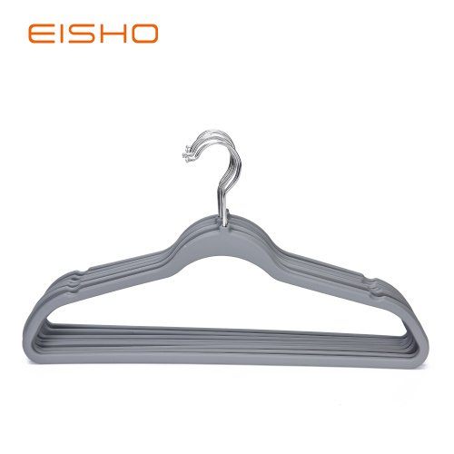 Rubber Paint Basic Grey Coat Plastic Hanger