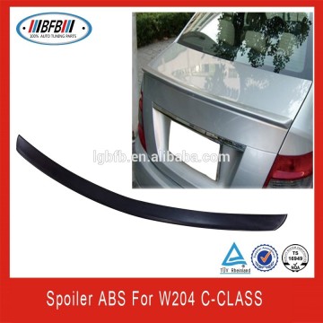 FIT FOR MERCEDES BENZ W204 C-Class Trunk Spoiler ABS PRIMER SPOILER C63 C300 C350 Sedan