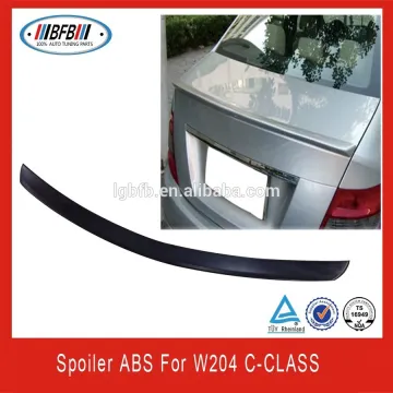 FIT FOR MERCEDES BENZ W204 C-Class Trunk Spoiler ABS PRIMER SPOILER C63 C300 C350 Sedan