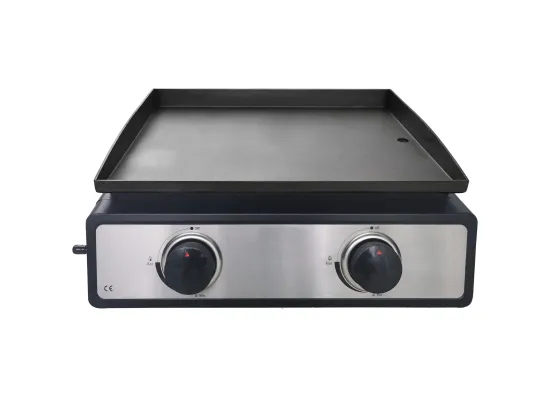 2 Burners Table Top Gas Griddle Grill